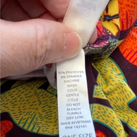 OS LuLaRoe Dinosaur Leggings - Picture 7 of 7